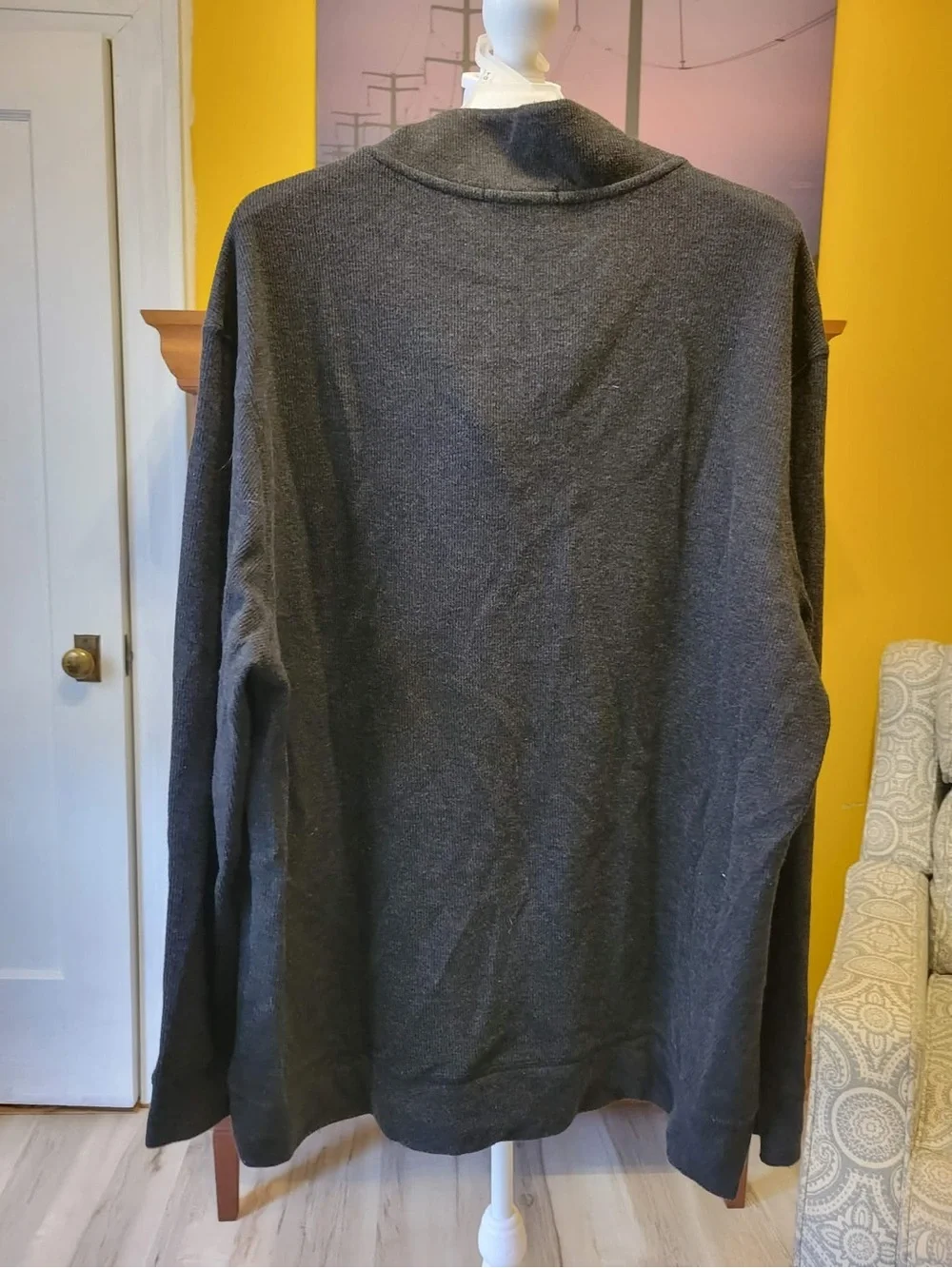 Banana Republic Men's Quarter Zip Sweater